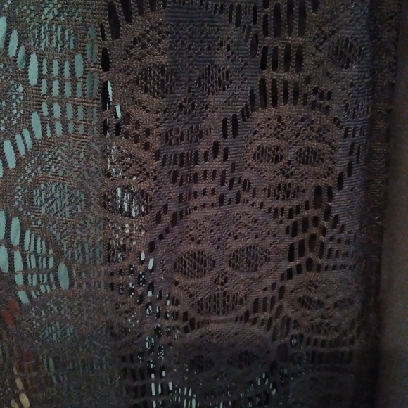 Hot Topic Midnight Hour Crochet Skull Maxi Dress - Picture 7 of 11